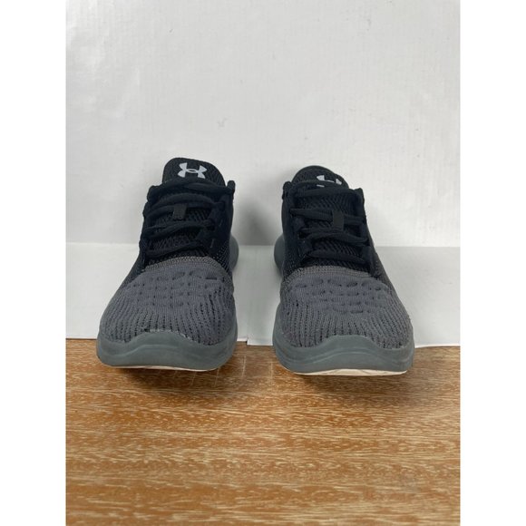 Men size 8, UNDER ARMOUR Men's Black/Gray Sneakers - Picture 3 of 7